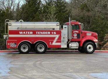 Kemp Fire Department truck upfitted by SRT