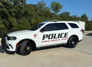 Law enforcement vehicle upfitted and ready for delivery by SRT by Classic of Denison